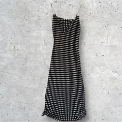ZARA ザラ 美品✨ドット柄 キャミワンピース L