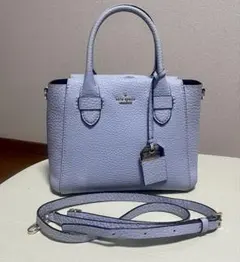 【お値段交渉可】 ケイトスペード ライトブルー ハンドバッグ