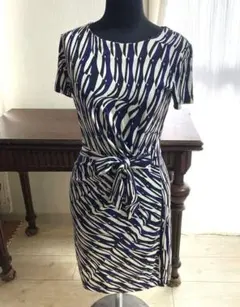 DIANE von FURSTENBERG　ワンピース サイズ0 シルク　ベルト