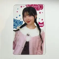 NiziU Qoo10アルバム特典クリアトレカ　ミイヒ