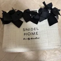 SNIDEL HOME ツイードリボンバッグ