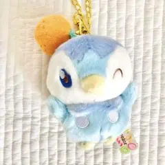 ポケピース　ポッチャマ ぬいぐるみチェーン付きマスコット（カラフルver.）