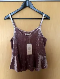 ピンク キャミソール