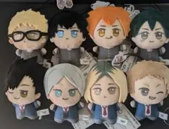 ハイキュー!! ×サンリオキャラクターズ　ちびぐるみvol.1&2　全8種コンプ