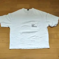 GU ホワイト Tシャツ ポケット付き
