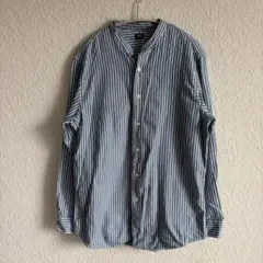 UNIQLO ユニクロ ストライプシャツ 長袖 シャツ S 秋服