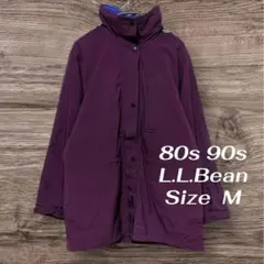 80s 90s L.L.Bean ナイロンジャケット ドローコード　M
