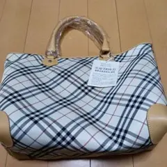 Burberry BLUE　LABEL　チェック柄 トートバッグ　未使用品