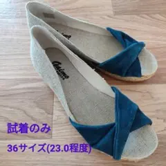 ガイモ gaimo ウェッジソール オープントゥサンダル 36サイズ