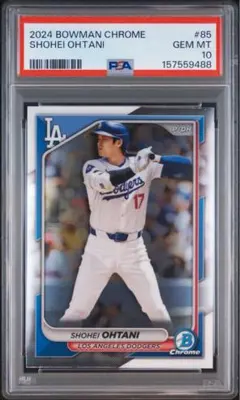 【PSA10】大谷翔平 2024 BOWMAN CHROME #85