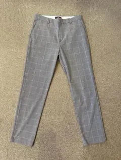 【新品未使用品】H&M SLIM FIT チェックパンツ グレー EUR29