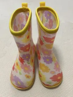 Kids Foret キッズフォーレ レインブーツ 花柄 18cmのサムネイル