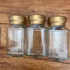 空き瓶　蓋付き　コーヒー　3個セット