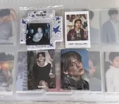 TXT ウエハース シール　ビジュアルスクエアフォトシールケース　ヨンジュン