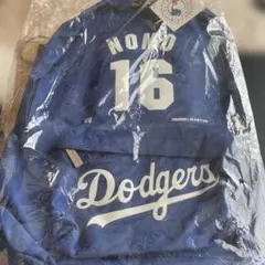 激レアヴィンテージ Yubi LA Dogers 16 野茂英雄 リュックサック Amazon.co.jp: ロサンゼルス ドジャース 野茂英雄 No.16デザイン