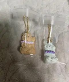 東ちなつ　NEW花金糖ミニチュアチャーム2点セット