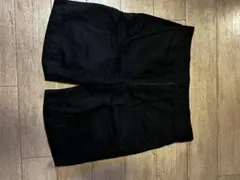 COMME des GARÇONS ブラックショートパンツ XS
