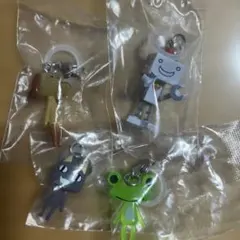 どこでもいっしょ めじるしアクセサリー　4個セット