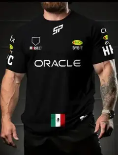 F1 メンズTシャツ ブラック Tシャツ メンズL