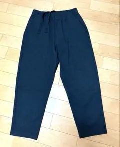 UNIQLO U ブラッシュドジャージーパンツ メンズM BLUE