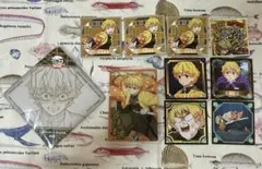 鬼滅の刃 我妻善逸 コースター、カード、シール