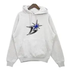 thug club水色 ダメージ加工 フード付きパーカー | Mercari