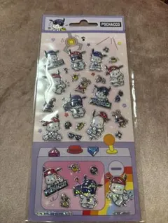 ら*ら様 ポチャッコ　ぷっくりシール　サンリオ　海外限定　正規品　ホログラム