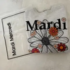 マルディメクルディ　花柄スウェット　オーバーサイズフィット