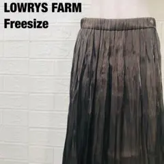 LOWRYS FARM ローリーズファーム ロングプリーツスカート　0126
