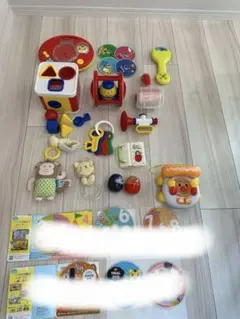 【直接取り引き可能】玩具　まとめ売り　アンパンマン電話　型はめ　0歳〜1歳、2歳