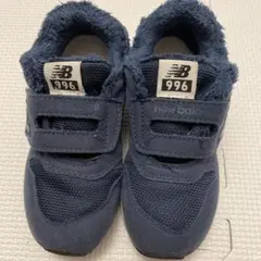 New Balance 996 ネイビー ベルクロシューズ