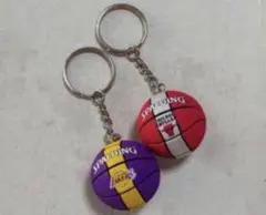 バスケットボールキーホルダー　2個セット