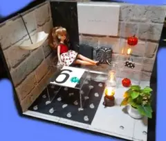 大型SALE 2Wayメンズドールハウス ミニチュア背景ボード ねんどろいど