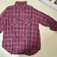 【美品】EDWIN チェック柄ネルシャツ Lサイズ