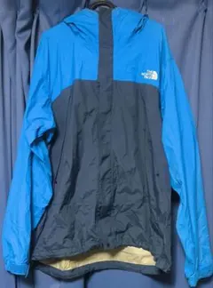 THE NORTH FACE マウンテンパーカー ブルー×ネイビー XL