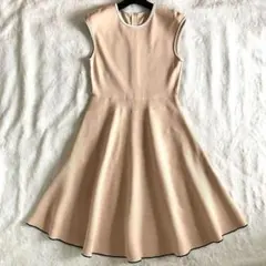 美品フォクシー定価14万円シルクウールワンピシャーベットピンク38 美品フォクシー定価14万円シルクウールワンピシャーベットピンク38