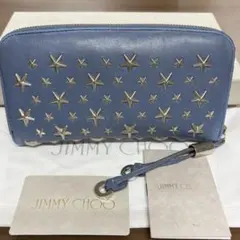 超美品‼️ ジミーチュウ　財布　長財布　スター　スタッズ　ラウンドファスナーのサムネイル
