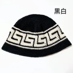 クラッシャーハット クロシェハット ビーニー 帽子古着 グランジ y2k 韓国.