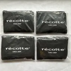 レコルト　大判エコバッグ 4個セット【新品・未開封】