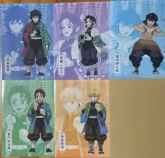 映画無限城編　鬼滅の刃×ファミマ A4クリアファイルコンプセット