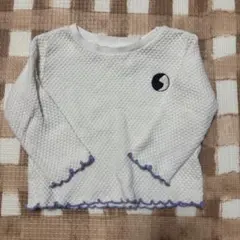 SemonApartment セモンアパートメント　メロウワッフルTシャツ80