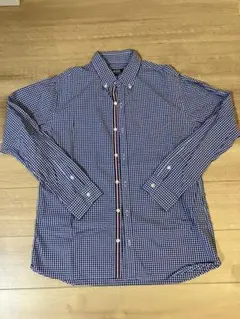 【BEAMS】 チェック柄 長袖シャツ XL