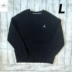 NIKE ジョーダン　トレーナー　ブラック　Lサイズ