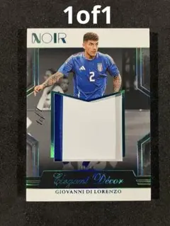 2024-25 Panini Noir ディロレンツォ イタリア代表 1of1