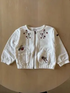 ピーターラビットのカーディガン　100サイズ プティマイン