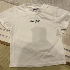 ANAP GIRL ロゴTシャツ（ホワイト）