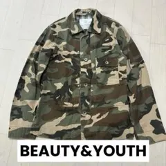 BEAUTY&YOUTH ミリタリー ジャケット 迷彩 ユナイテッドアローズ Sのサムネイル