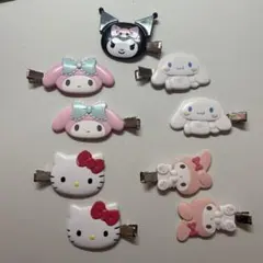 サンリオ前髪クリップセット