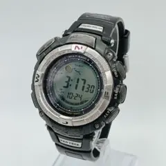 稼動 CASIO PRO TREK タフソーラー 電波時計 メンズ ヴィンテージ