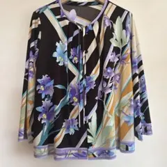 LEONARD FASHION 五分袖 トップス ブラック 44 - メルカリ